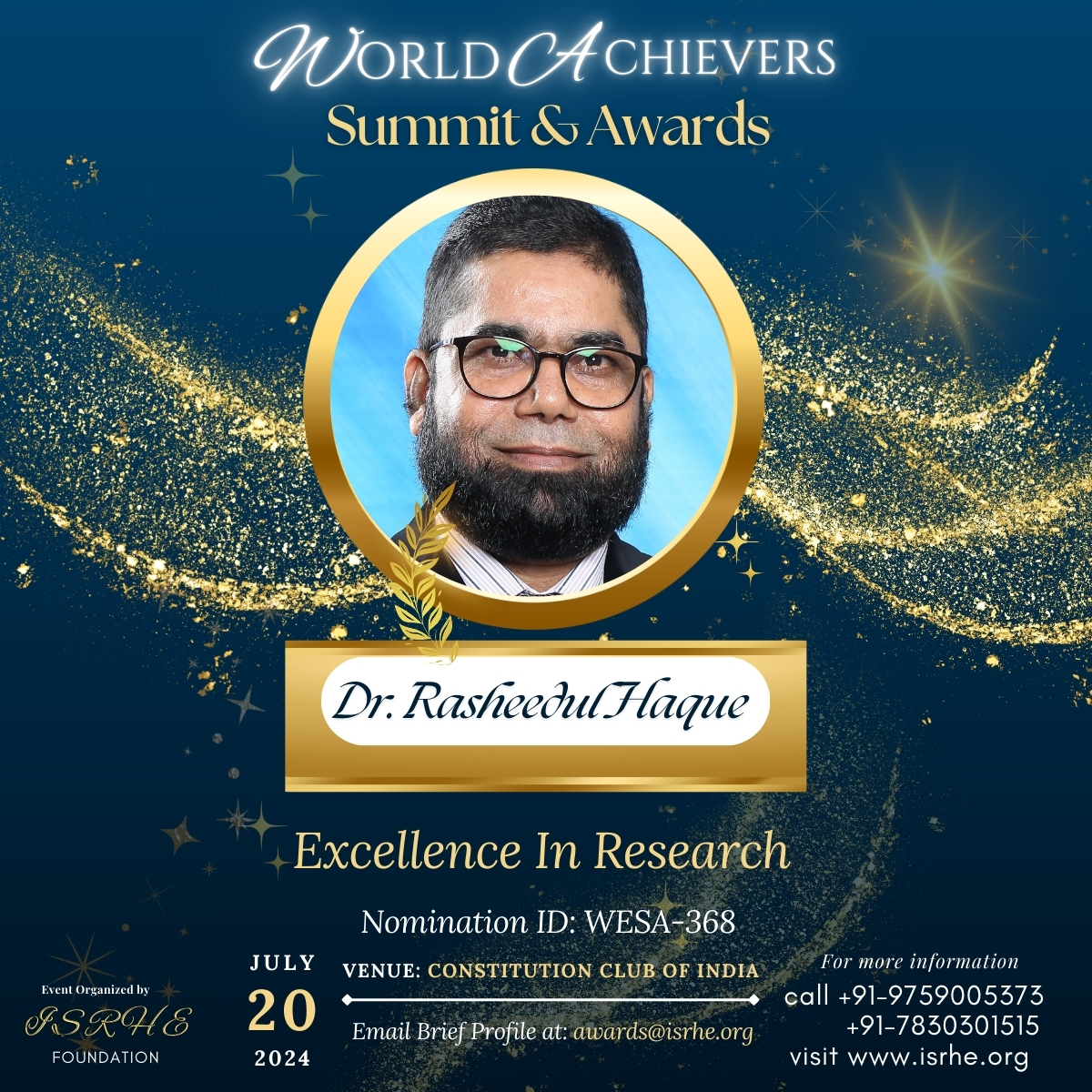 Dr. Rasheedul Haque  